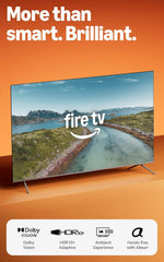Amazon Fire TV 65" Omni QLED Series (newest model), 4K Ultra HD smart TV, HDR10+, Dolby Vision, Dolby Audio, quad-core processor, hands-free with Alexa