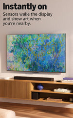 Amazon Fire TV 65" Omni QLED Series (newest model), 4K Ultra HD smart TV, HDR10+, Dolby Vision, Dolby Audio, quad-core processor, hands-free with Alexa