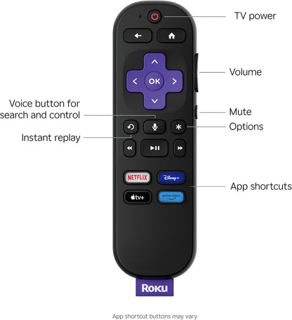 Roku 40-Inch Select Series Smart TV 2026 - 1080p Full HD TV - RokuTV | Flat Screen LED Television with Voice Remote, Wi-Fi & Bluetooth Headphone Mode - Streaming Live Local News Sports & Movies