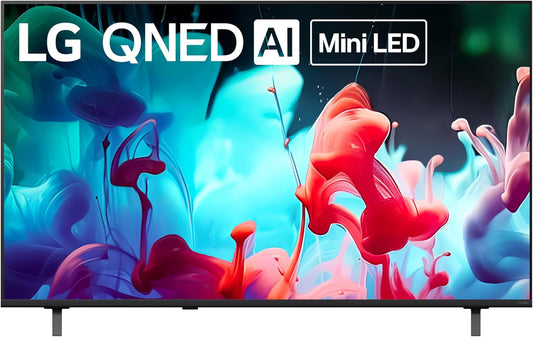 LG 55-Inch Class QNED AI 4K QNED73B Series Mini LED Smart TV w/AI Sound Pro, HDR10, AI 4K Super Upscaling, Filmmaker Mode, Wow Orchestra, Compatible with Alexa (55QNED73BUA, 2026)