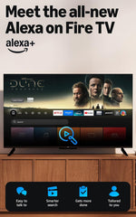 Amazon Fire TV 65" Omni QLED Series (newest model), 4K Ultra HD smart TV, HDR10+, Dolby Vision, Dolby Audio, quad-core processor, hands-free with Alexa