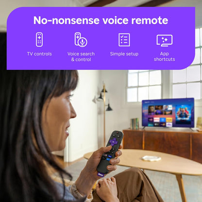 Roku 40-Inch Select Series Smart TV 2026 - 1080p Full HD TV - RokuTV | Flat Screen LED Television with Voice Remote, Wi-Fi & Bluetooth Headphone Mode - Streaming Live Local News Sports & Movies