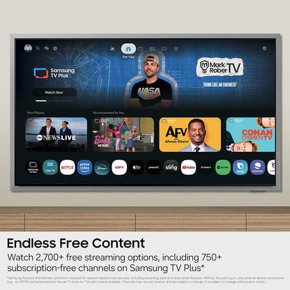 Samsung 43-Inch Class U8000H Series Crystal UHD, 4K, Smart TV, 2026 Model | Samsung Vision AI Companion, Crystal Processor 4K, Endless Free Content, Motion Xcelerator, Color Booster, 4K Upscaling