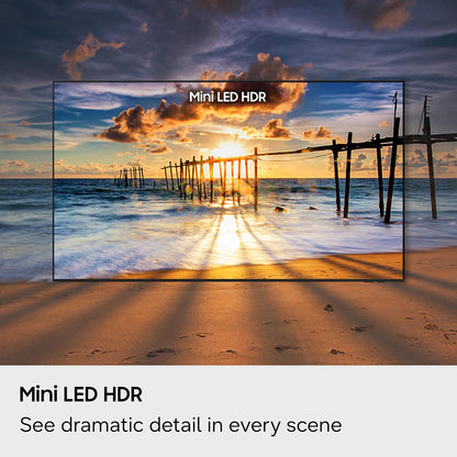 Samsung 55-Inch Class M70H Series, Mini LED, 4K, Smart TV, 2026 Model | Samsung Vision AI Companion, Mini LED Processor 4K, Pure Spectrum Color, Endless Free Content, Motion Xcelerator + DLG 120Hz